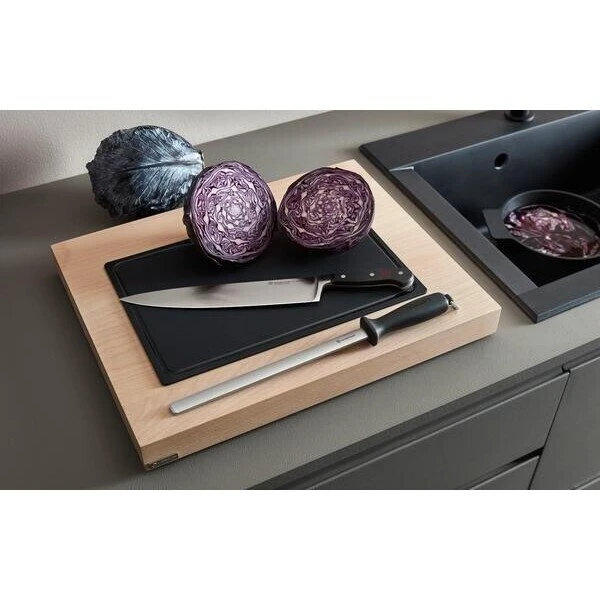 Wüsthof Diamant-Schärfstab 26 Cm Fein Schwarz 5 Wüsthof Diamant-Schärfstab 26 Cm Fein Schwarz – Bild 3