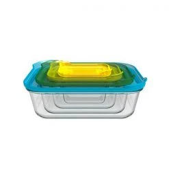 Joseph Joseph Vorratsdose 4er-Set Nest Glass