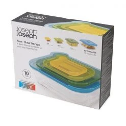Joseph Joseph Vorratsdose 4er-Set Nest Glass -Alessi-Shop Glasset 4tlg mit Deckel Nest Storage 5 600x600 ID301206 9ac93feddd7fdd95de5abde6b8fbfe47
