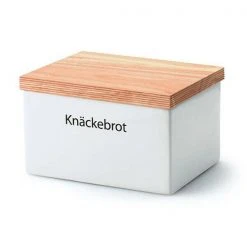 Continenta Knäckebrot Box 18 Cm Weiß