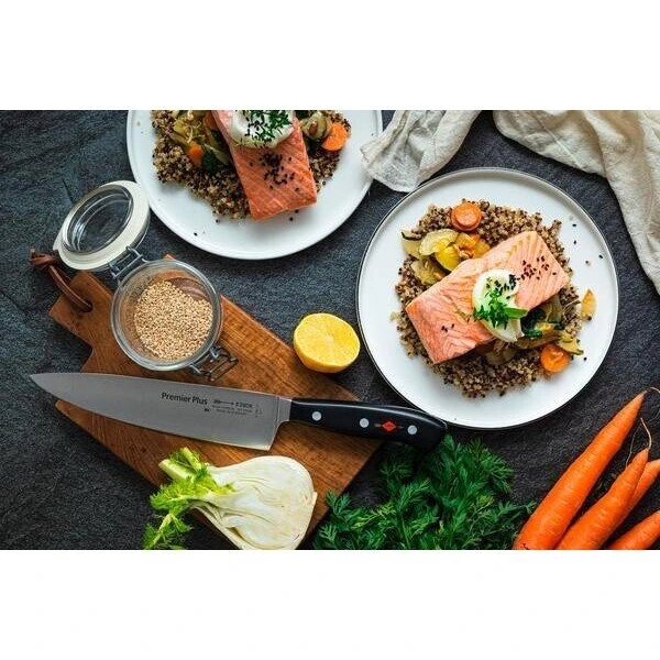Dick Kochmesser 21 Cm Premier Plus Schwarz 4 Dick Kochmesser 21 Cm Premier Plus Schwarz – Bild 2