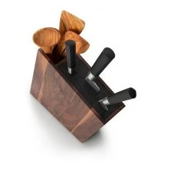 Continenta Messerblock 31 Cm Walnuss Einsatz Schräg -Alessi-Shop Messerblock m flex Einsatz Behaelter Walnuss 31x8x24 5cm 3 600x600 ID319787 723dca7d34dabdb5952c2608b129c1e8