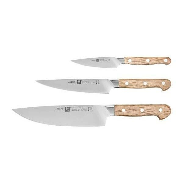 Zwilling Messer-Set 3-tlg. Pro Wood 3 Zwilling Messer-Set 3-tlg. Pro Wood