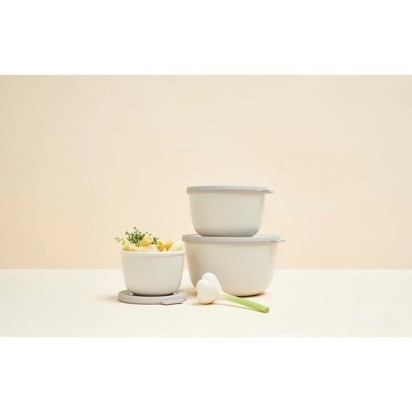Mepal Multischüssel 3er-Set Hoch Cirqula Nordic White 5 Mepal Multischüssel 3er-Set Hoch Cirqula Nordic White – Bild 3
