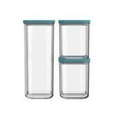 Mepal Vorratsdose Starter-Set 3-tlg. Modula Nordic Green