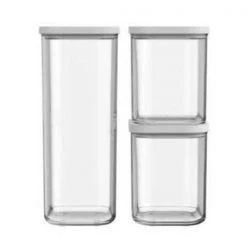 Mepal Vorratsdose Starter-Set 3-tlg. Modula Weiß