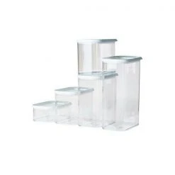 Mepal Vorratsdosen-Starterset 5-tlg. Modula Weiß