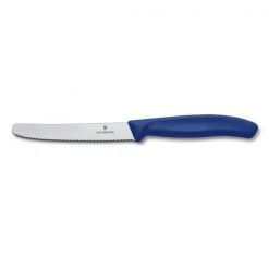 Victorinox Tomaten- Und Tafelmesser 11 Cm Swiss Classic Blau
