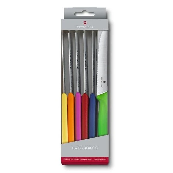 Victorinox Tomaten- Und Tafelmesser 11 Cm Swiss Classic Rot 4 Victorinox Tomaten- Und Tafelmesser 11 Cm Swiss Classic Rot – Bild 2