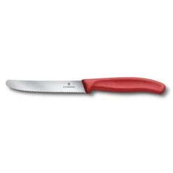 Victorinox Tomaten- Und Tafelmesser 11 Cm Swiss Classic Rot