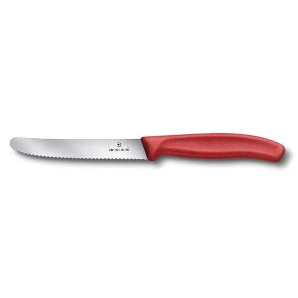 Victorinox Tomaten- Und Tafelmesser 11 Cm Swiss Classic Rot 3 Victorinox Tomaten- Und Tafelmesser 11 Cm Swiss Classic Rot