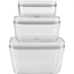 Zwilling Vakuum-Box 3er-Set Fresh & Save Glas Weiß -Alessi-Shop Vakuum Box Set Fresh Save Glas 3tlg 2 600x600 ID328555 cfdf51e6458e923d4355495b216cb0bf