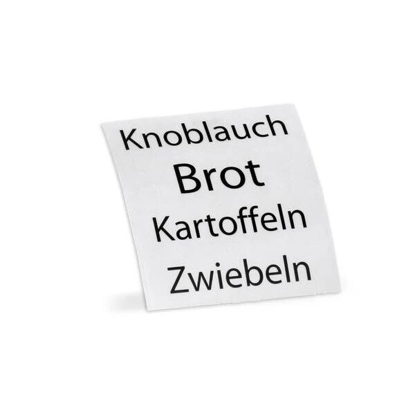 Continenta Vorratsdose Knoblauch 14x12 Cm Weiß 4 Continenta Vorratsdose Knoblauch 14x12 Cm Weiß – Bild 2