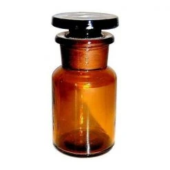 Simax Vorratsflasche Braun 0,05 L Mit Aromadichtem Verschluss