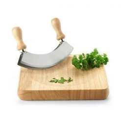 Continenta Wiegemesserbrett 23 Cm Gummibaum